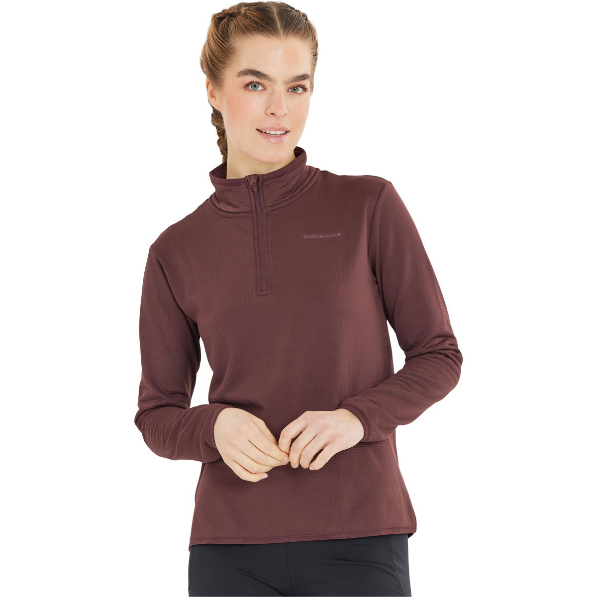 Endurance Vironic Loose 1/2 Zip Løbetrøje Dame