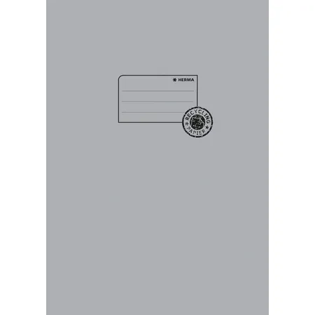 HERMA Heftschoner Papier A4 grau
