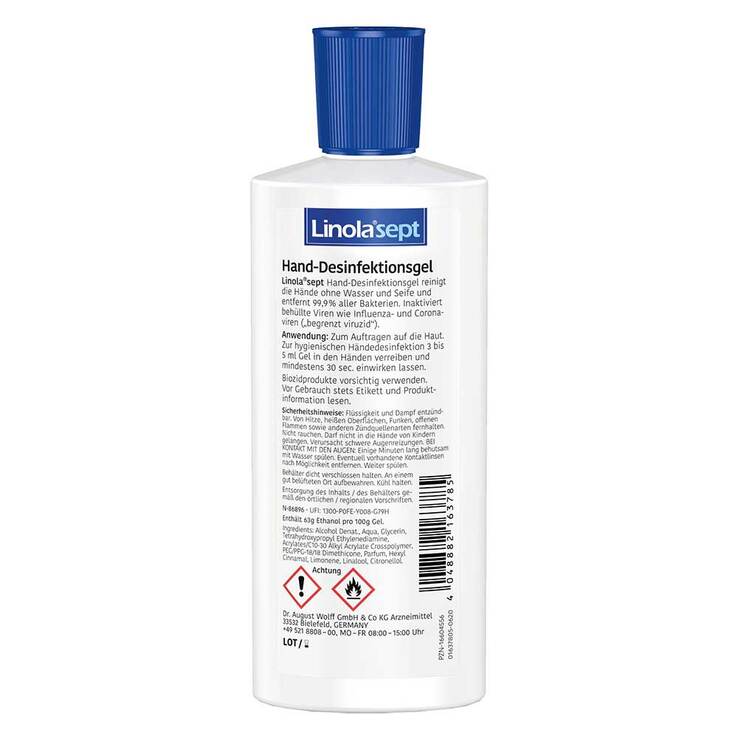 Linola Sept Hand-Desinfektionsgel, 300 ml