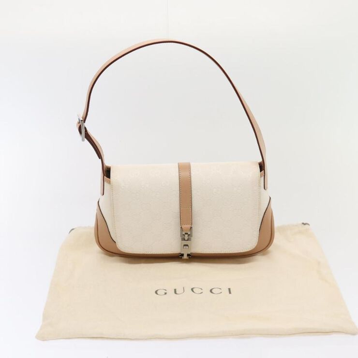 Gucci Vintage Gucci Jackie White