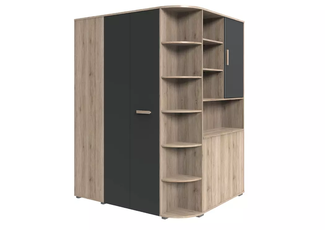 Eckkleiderschrank Cariba