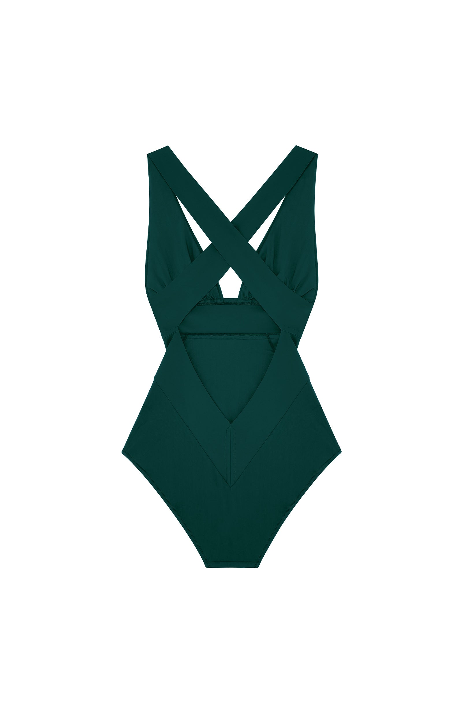 capri Maillot de bain une pièce croisé dos bambou Bambou