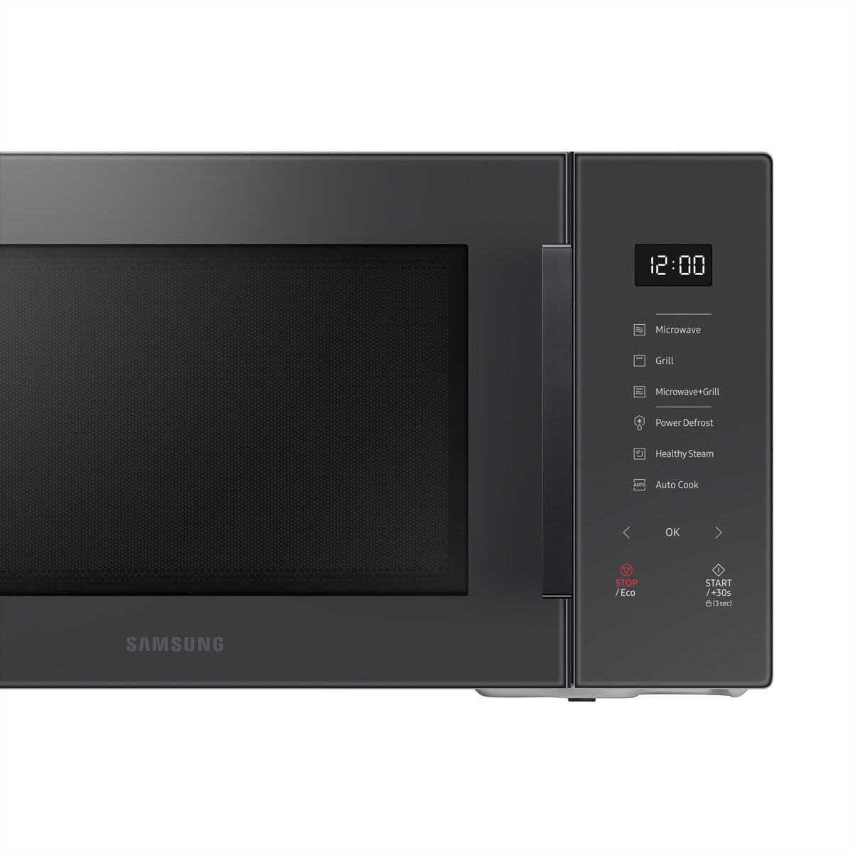 Samsung Mikrowelle »Samsung Mikrowelle mit Grill, Bespoke, Clean Charcoal, 30l, MG30T5068UC«