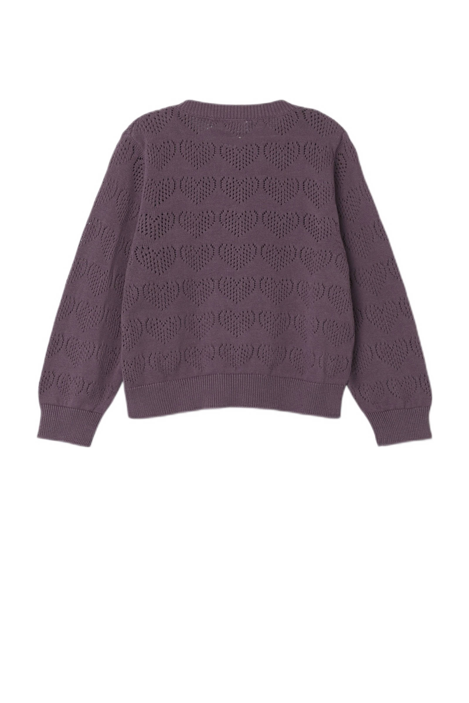 NAME IT vest NMFPDESOLLE aubergine