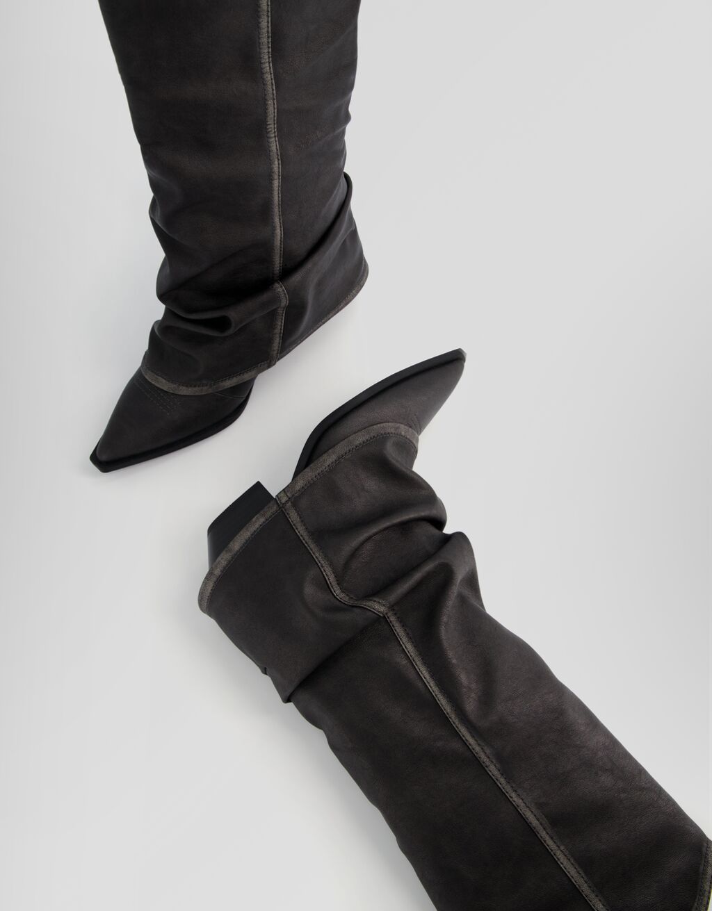 Botas de cowboy dobráveis