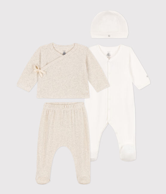 Lot 4 pièces en coton bébé