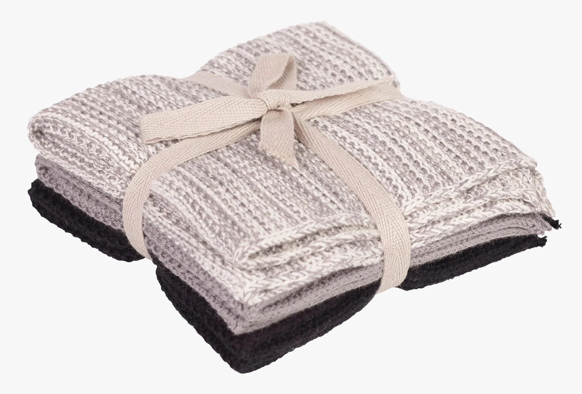 Klut 3 pk svart - 26x26 cm