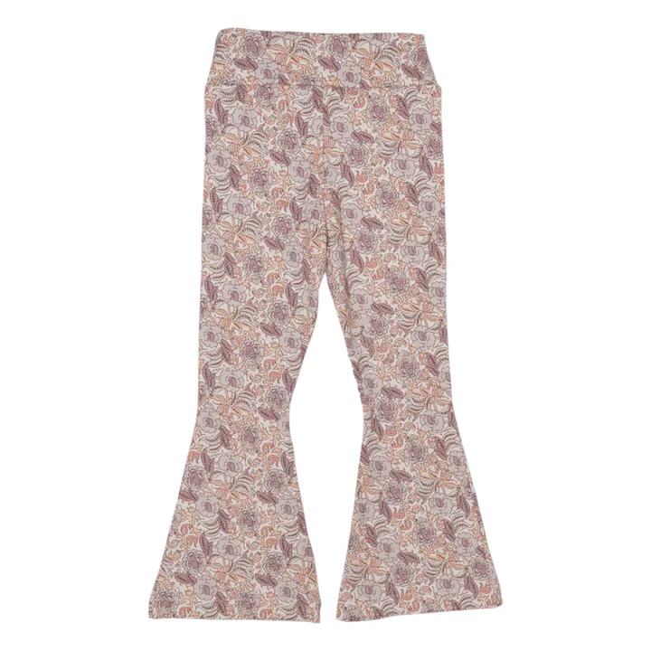 Baje Studio Legging Miva Fleuri Evasé | Ecru