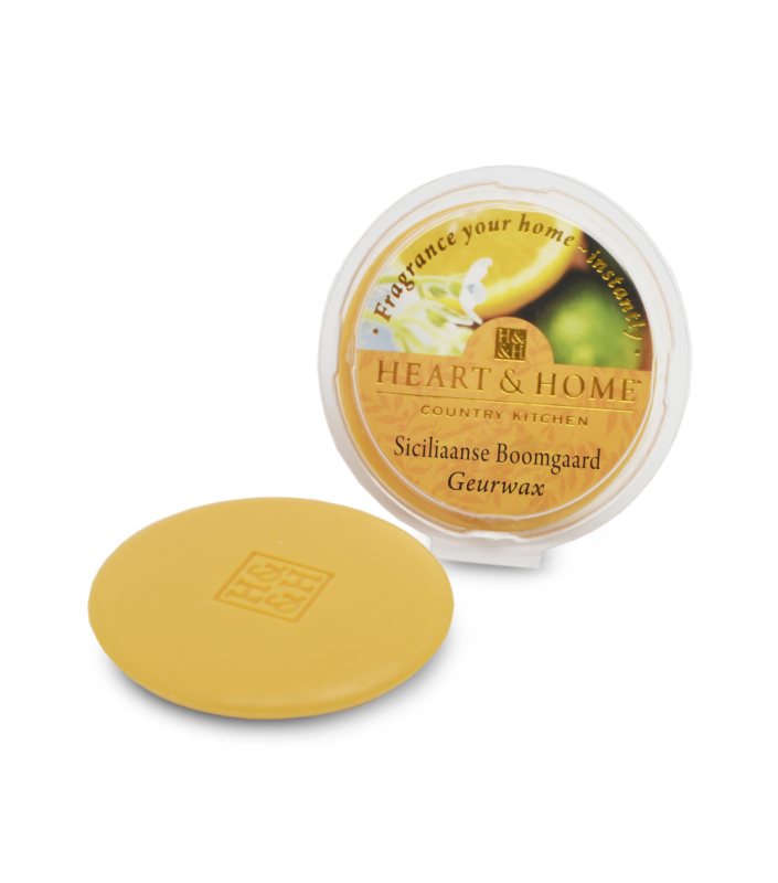 Heart & Home Geurwax - Siciliaanse Boomgaard 1st