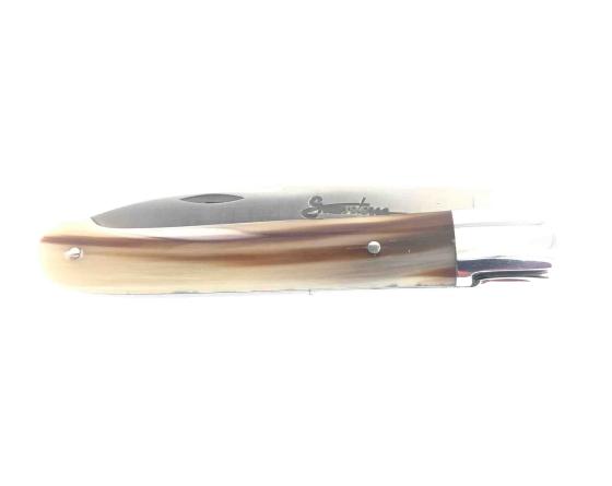 Sauveterre - 1 Mitre - Corne Blonde Couteau de poche par Laguiole en Aubrac