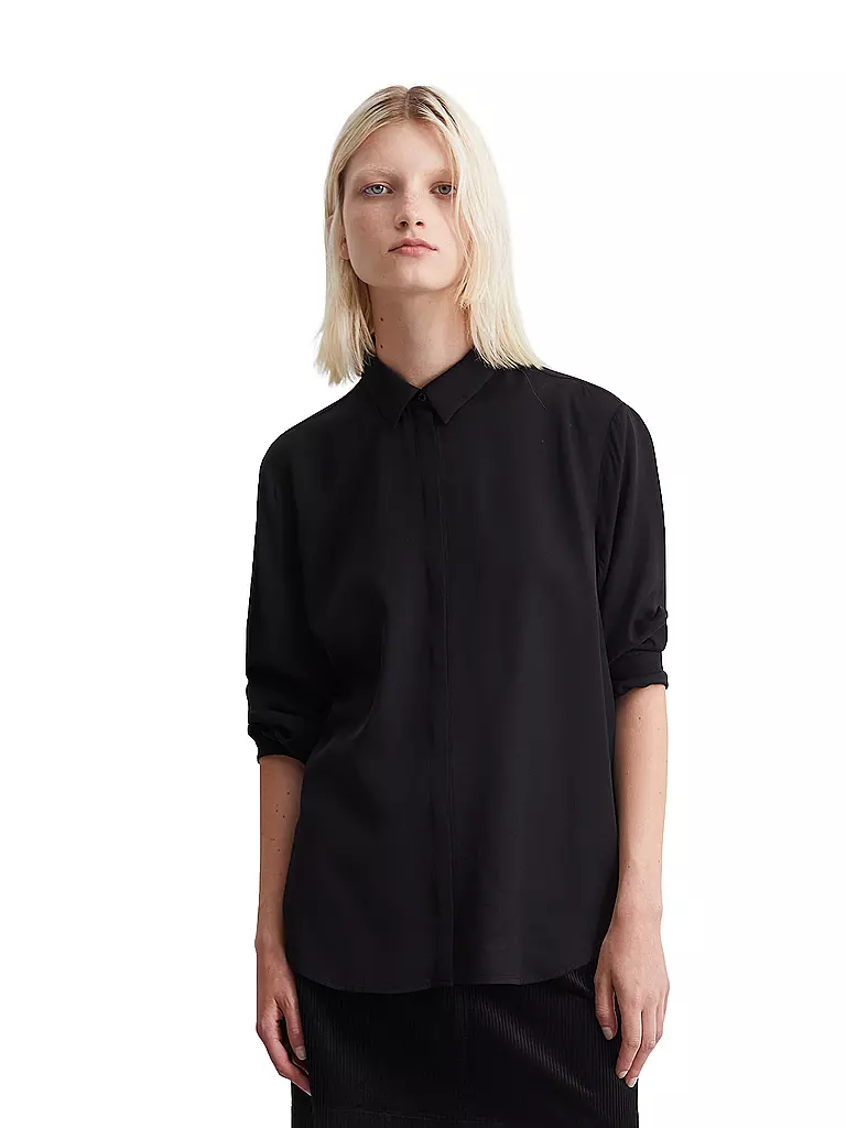 MARC O'POLO Bluse schwarz