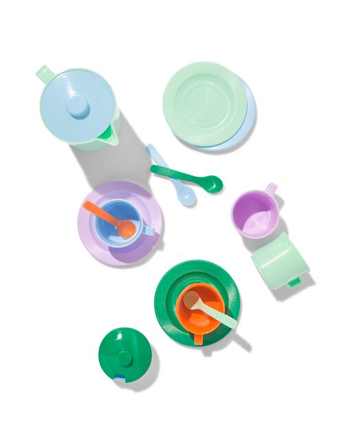 service à thé en bioplastique