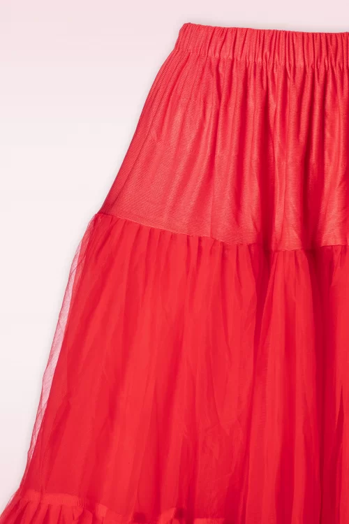 Banned Retro Lola Lifeforms petticoat in rood