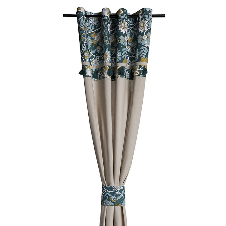 Rideau Indiana Deco&Co multicouleur L.250 x l.135 cm