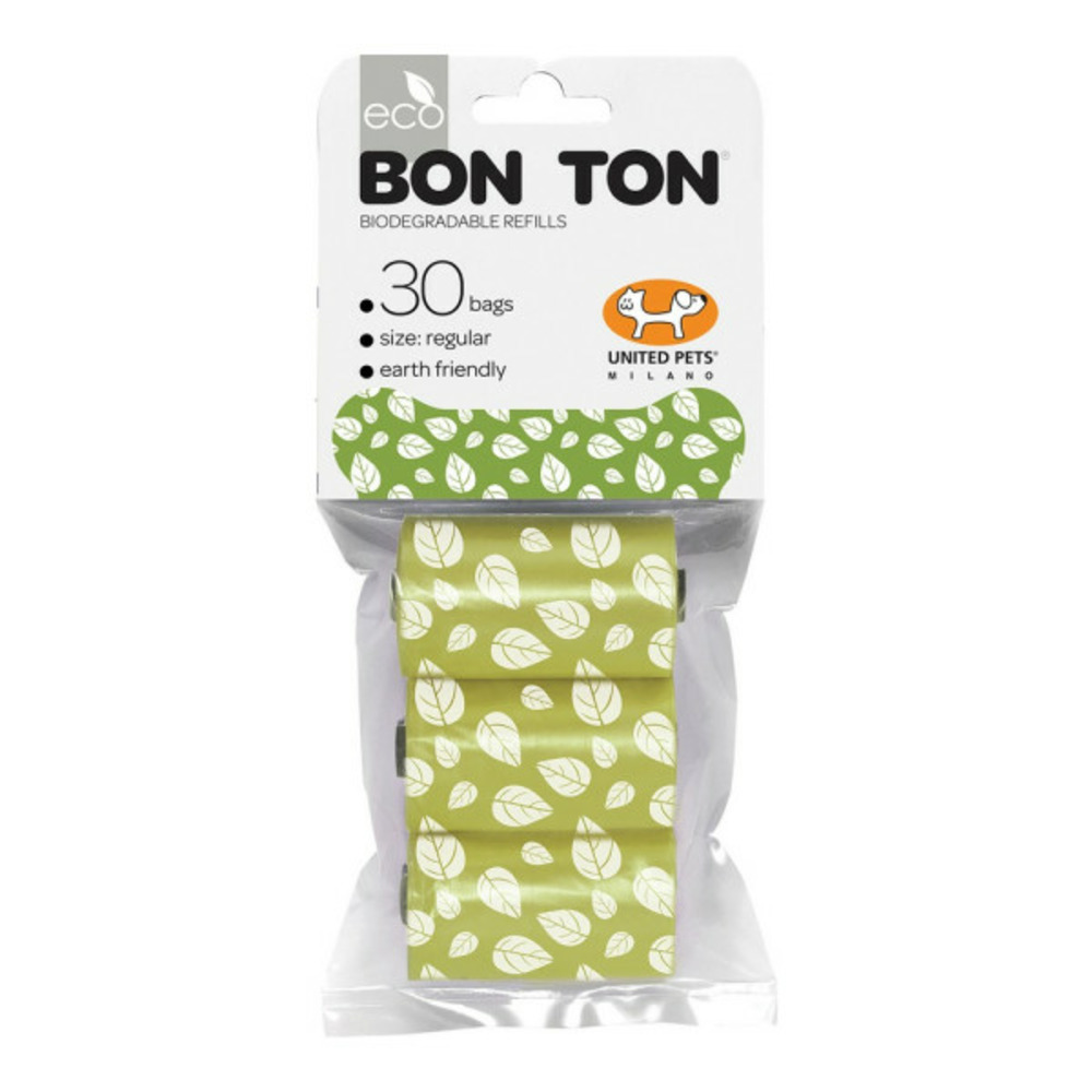 Sacs d'hygiène bon ton regular chien vert (3 x 10 uds)