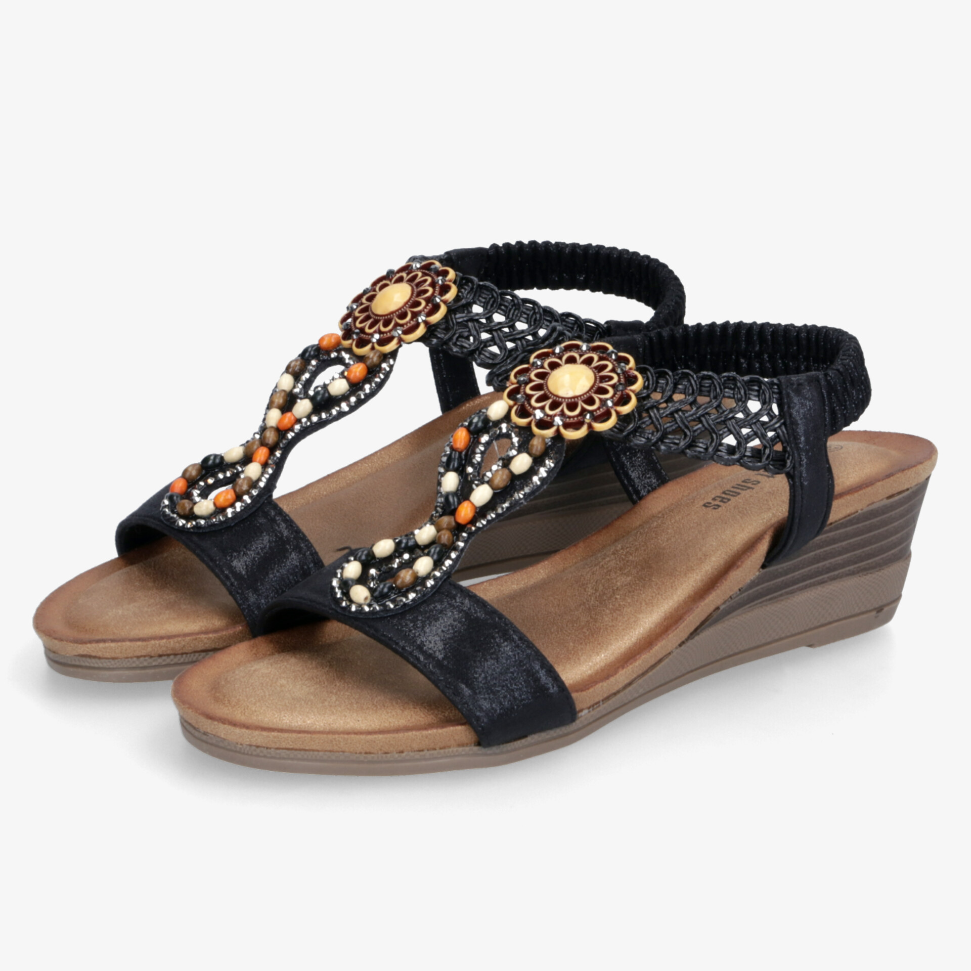 street shoes Damen Sandalen schwarz