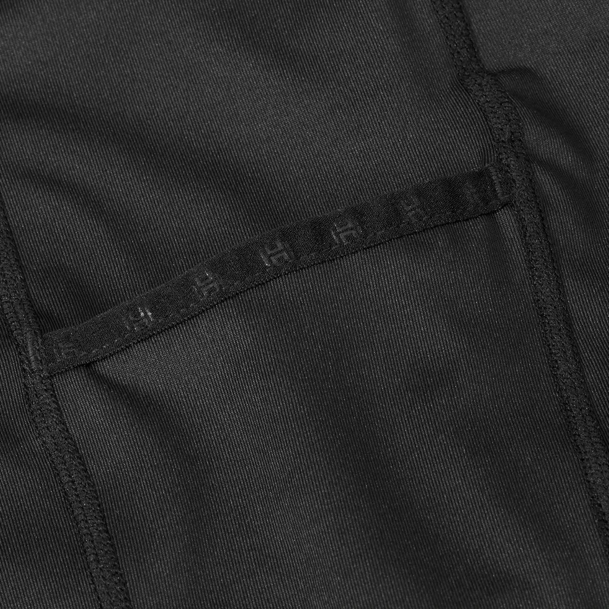 Hellner Men's Mustavaara Running Tights Jet Black