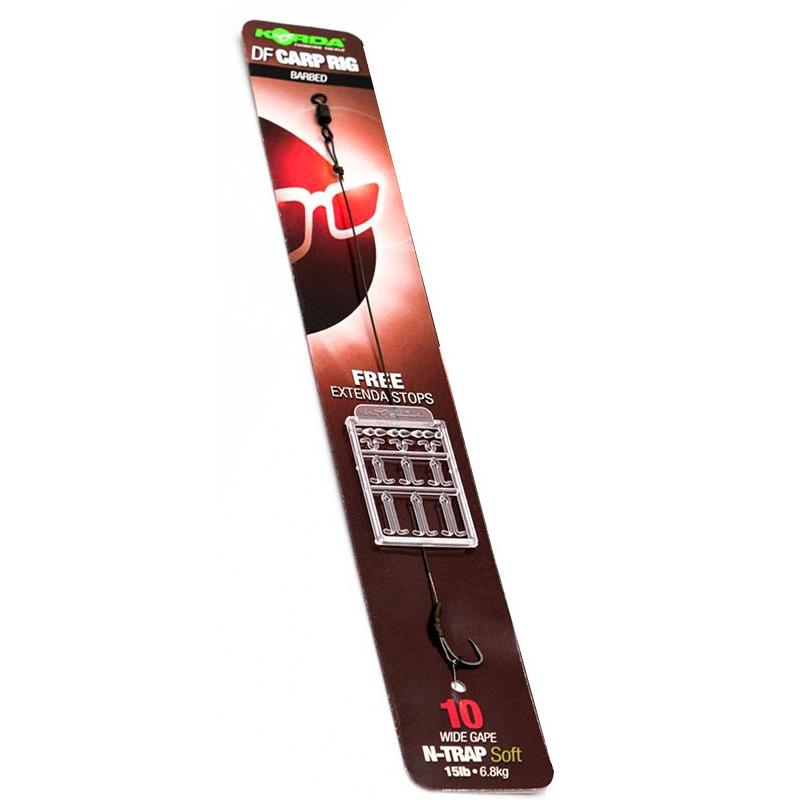 Bas De Ligne Monté Korda N-Trap Df Rig Barbless