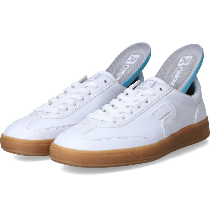 Rieker Sport Sneakers Wit Dames