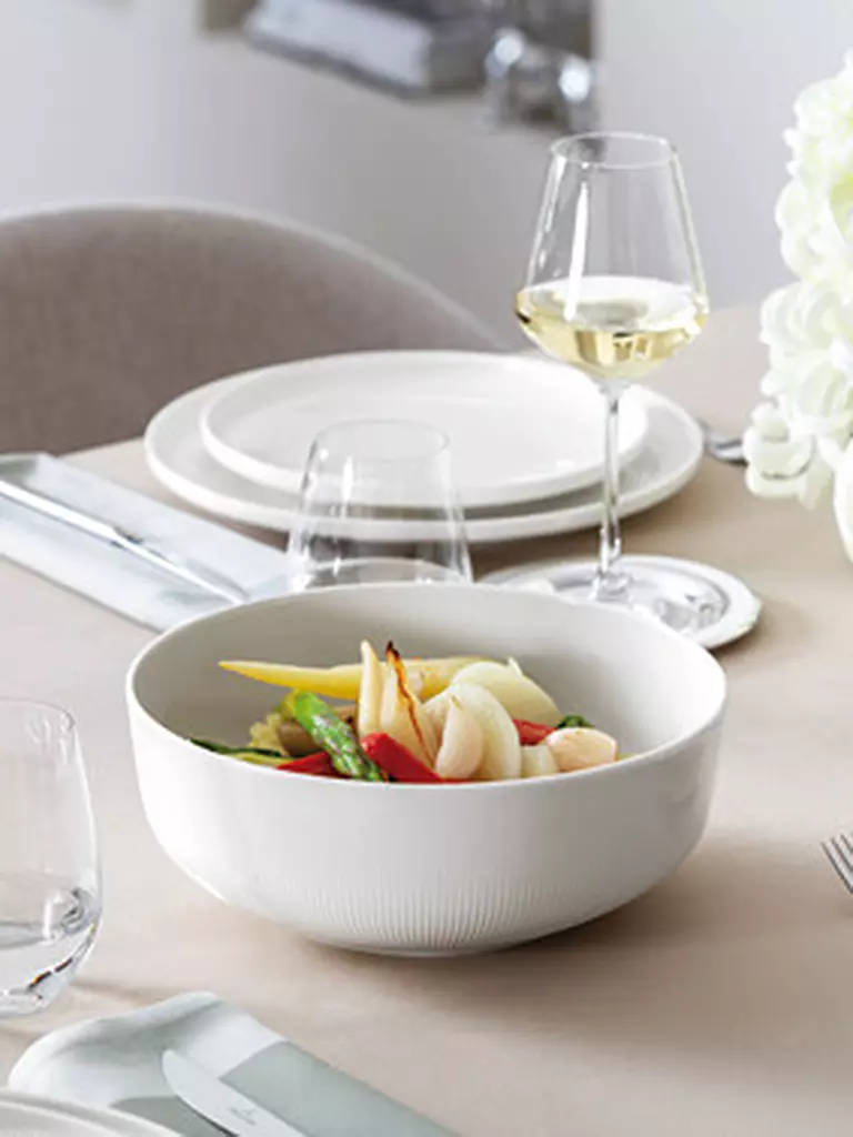 VILLEROY & BOCH Schüssel rund AFINA 24cm  weiss