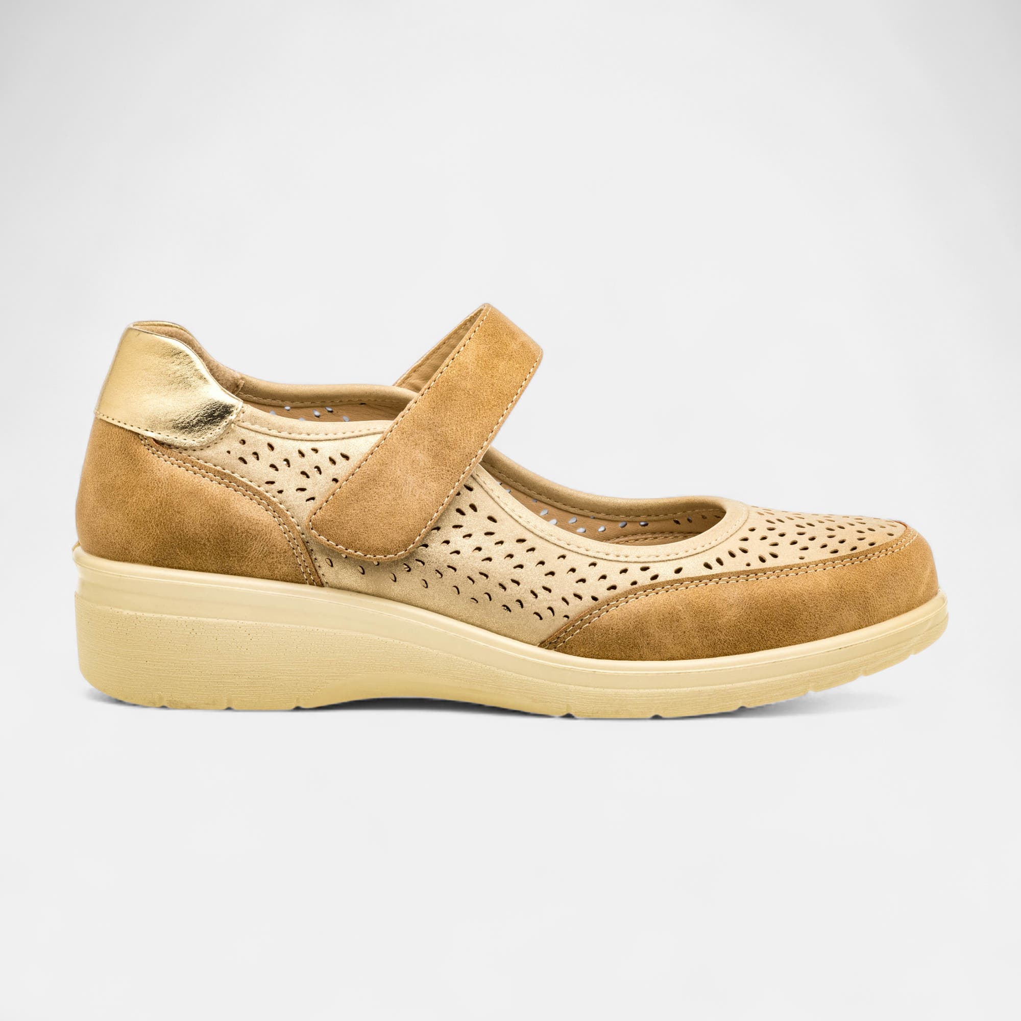 Ballerines Femme or