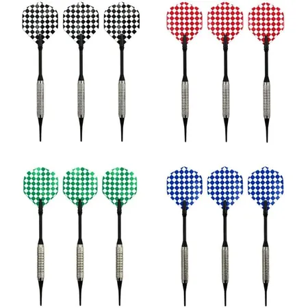 BEST Sporting Sporting elektronische Dartscheibe Coventry mit 12 Dartpfeilen