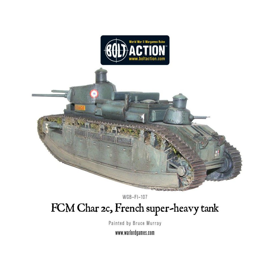 Bolt Action - French - FCM Char 2c super-heavy tank