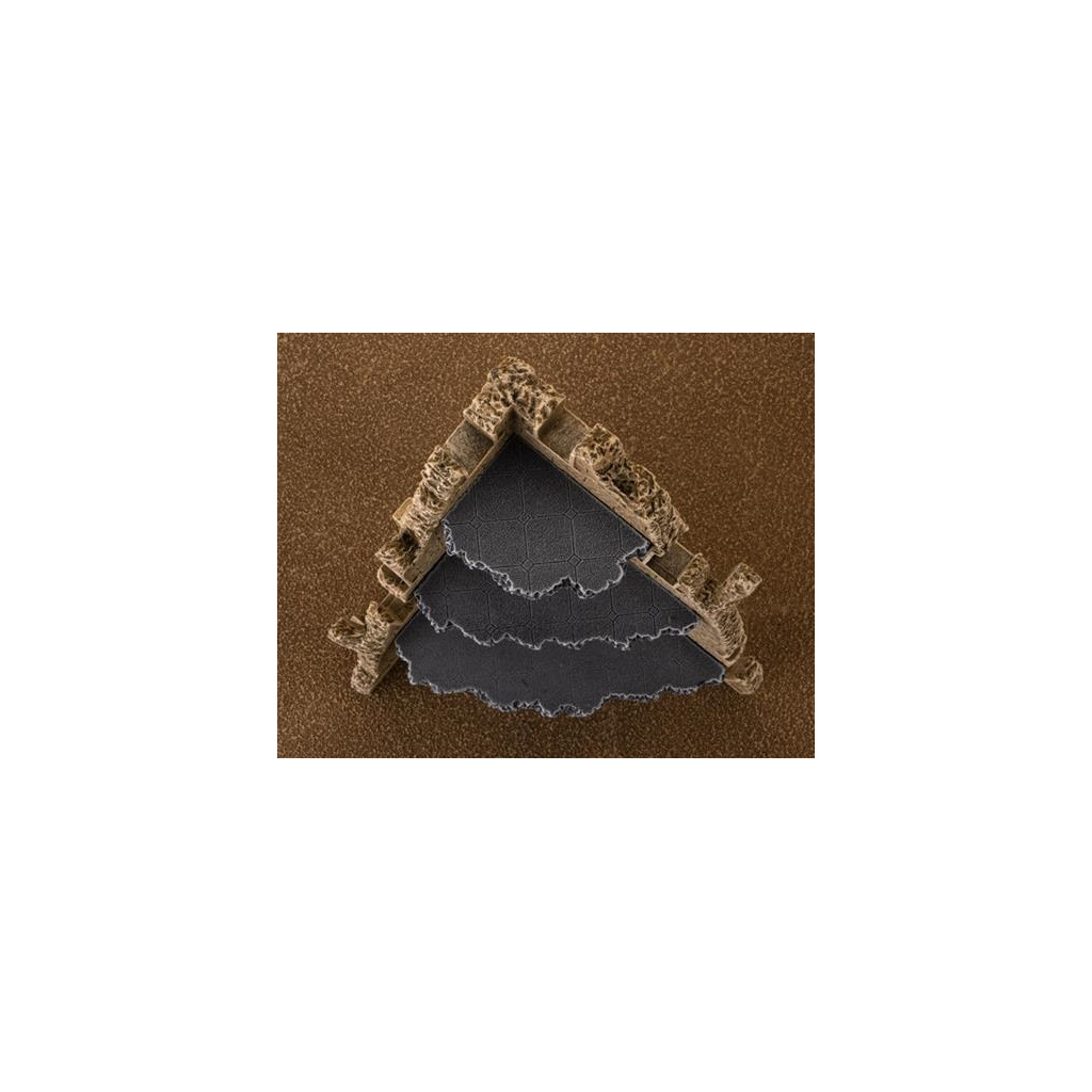 Battlefield in a Box: Sandstone - Large Corner