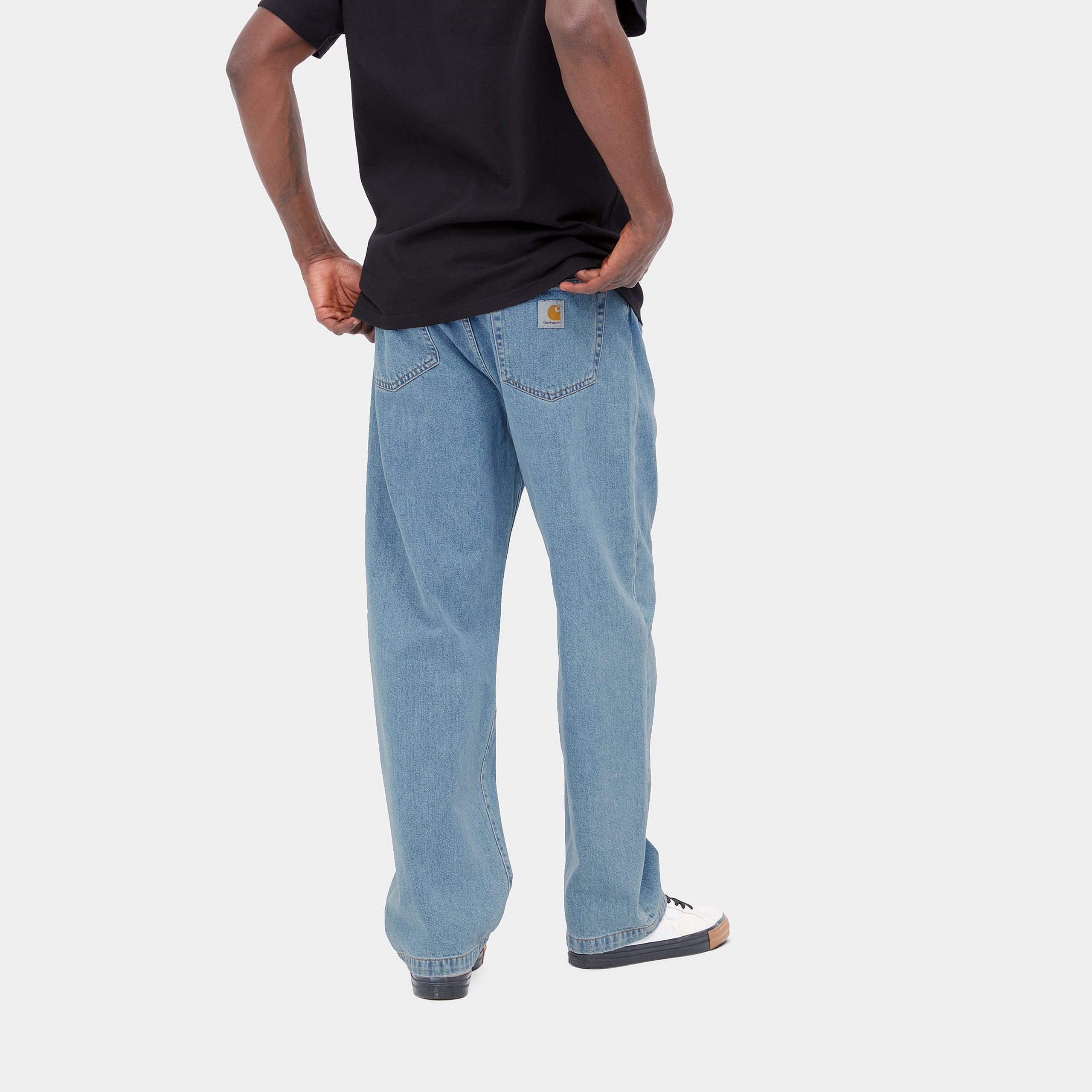 Carhartt WIP Landon Pant Blue Heavy Stone Wash
