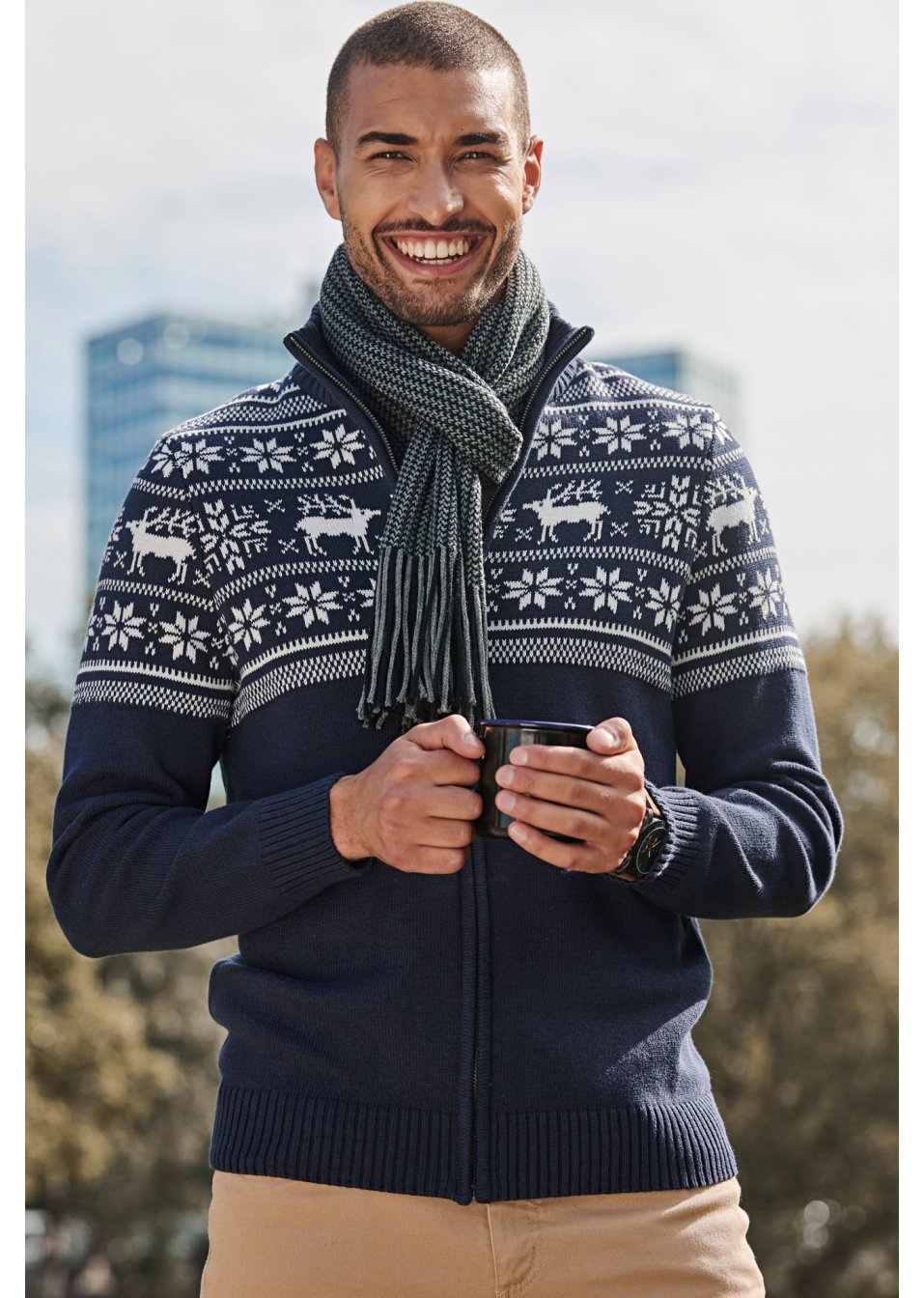 Pull norvégien en coton doux pour la peau