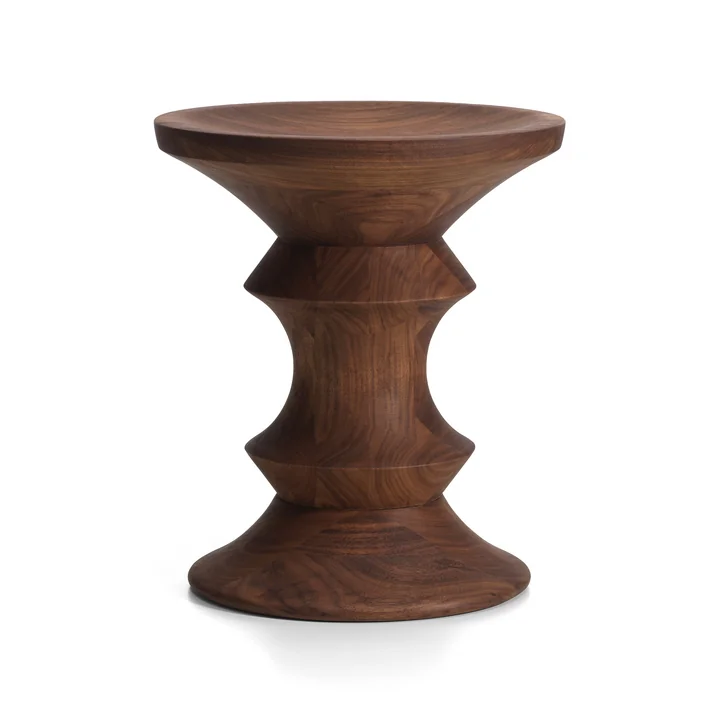 Vitra - Eames Hocker, Modell C, Nussbaum dunkel