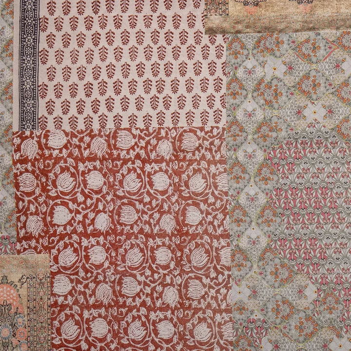 Bloomingville - Ysolde Teppich 215 x  150 cm, mehrfarbig