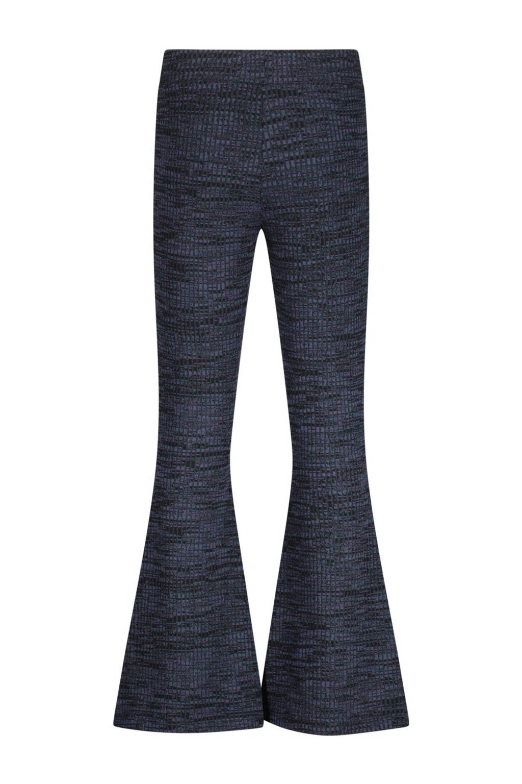 Vingino gemêleerde flared broek Sya zwart