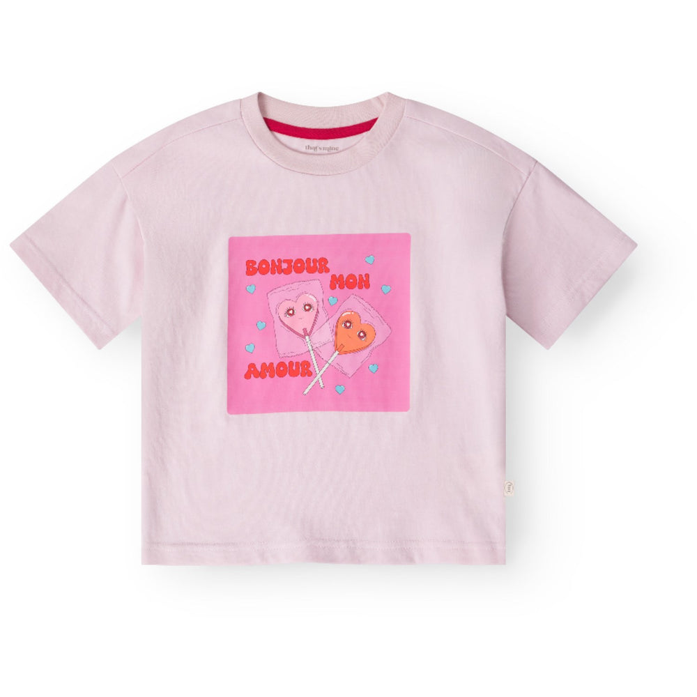 Køb That's Mine Bonjour Mon Amour Vilde Oversized T-Shirt