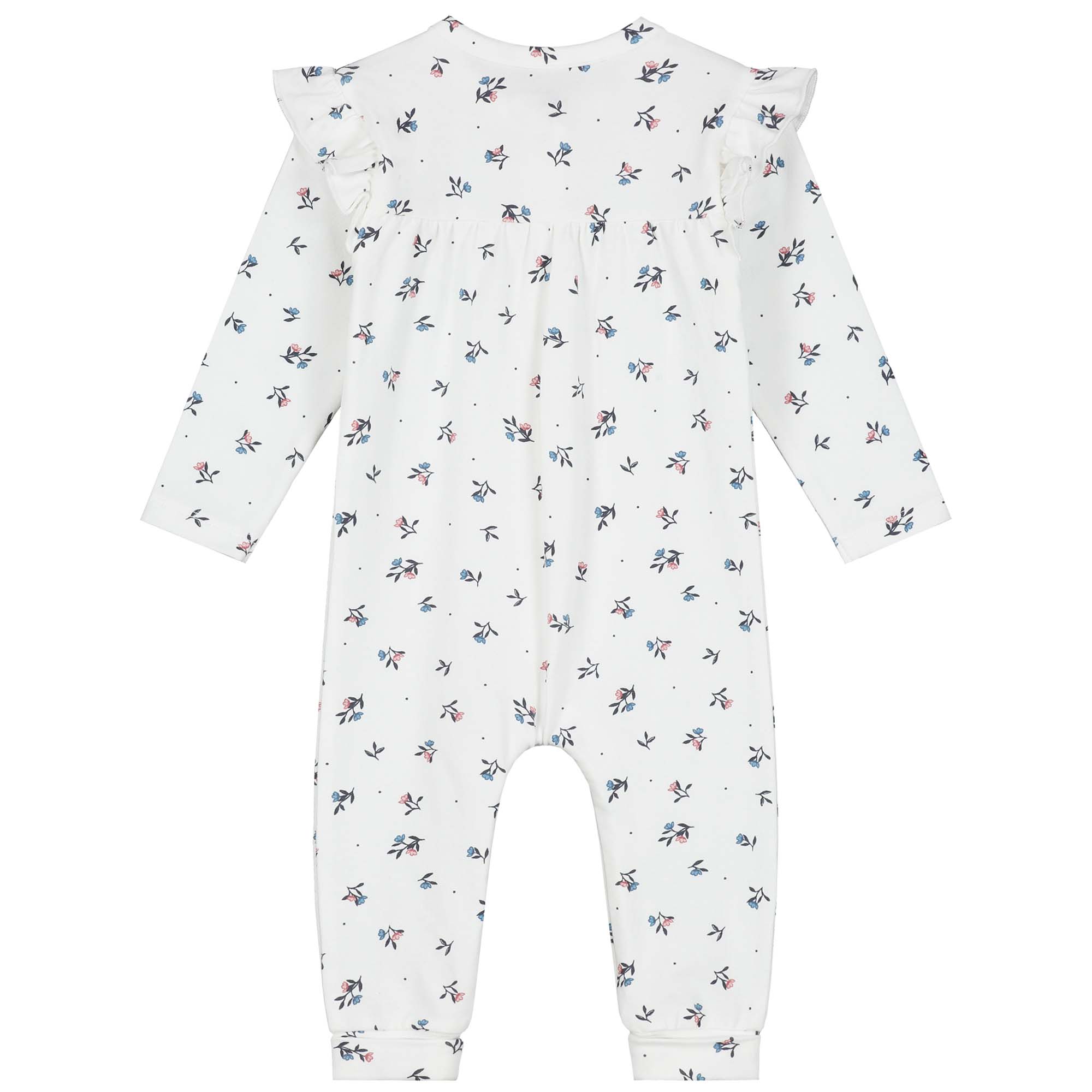 Prénatal newborn boxpakje lange mouwen all over print wit