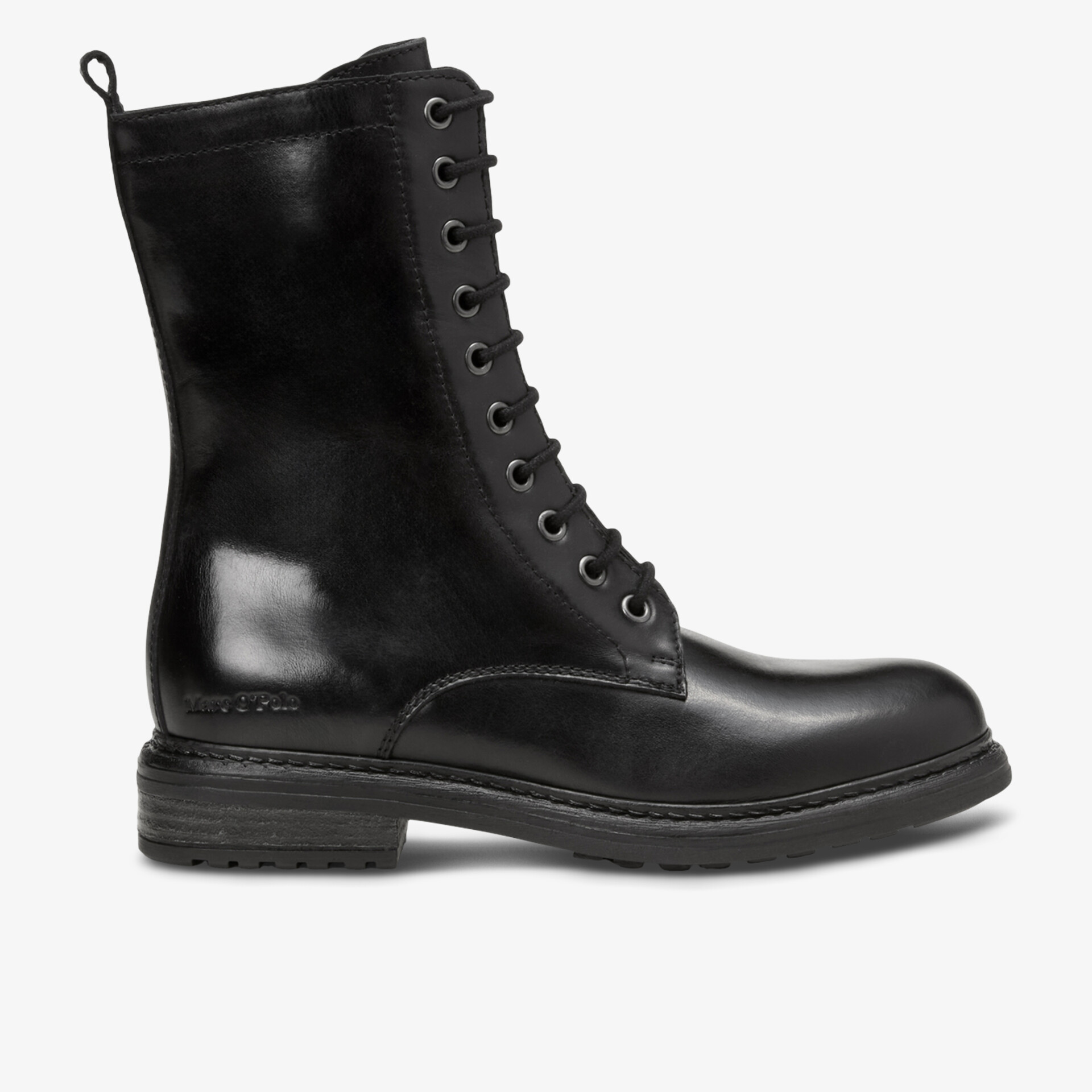 Marc O´Polo Damen Schnürstiefeletten schwarz