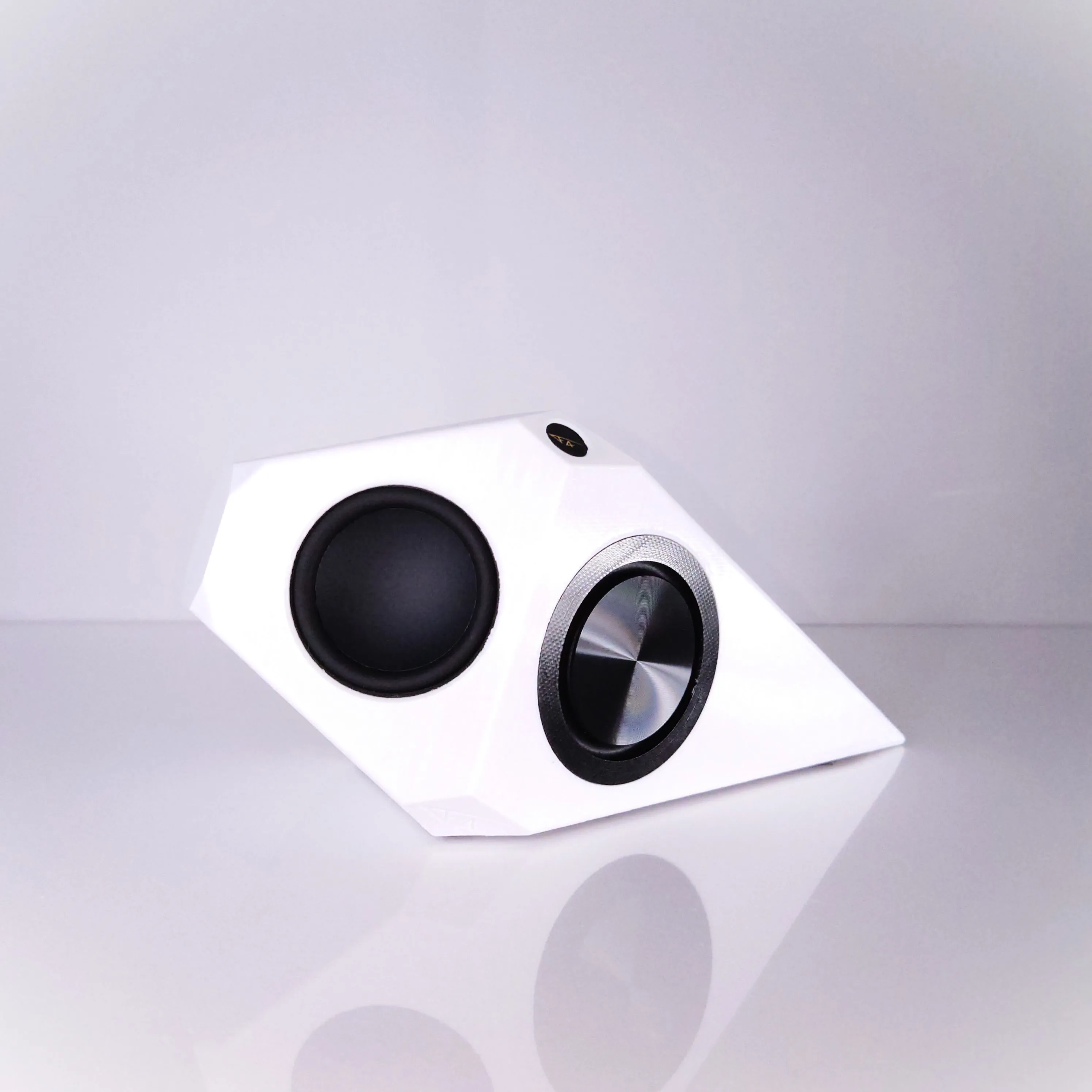French Acoustics Proton V2 Blanc Enceintes Bluetooth portables