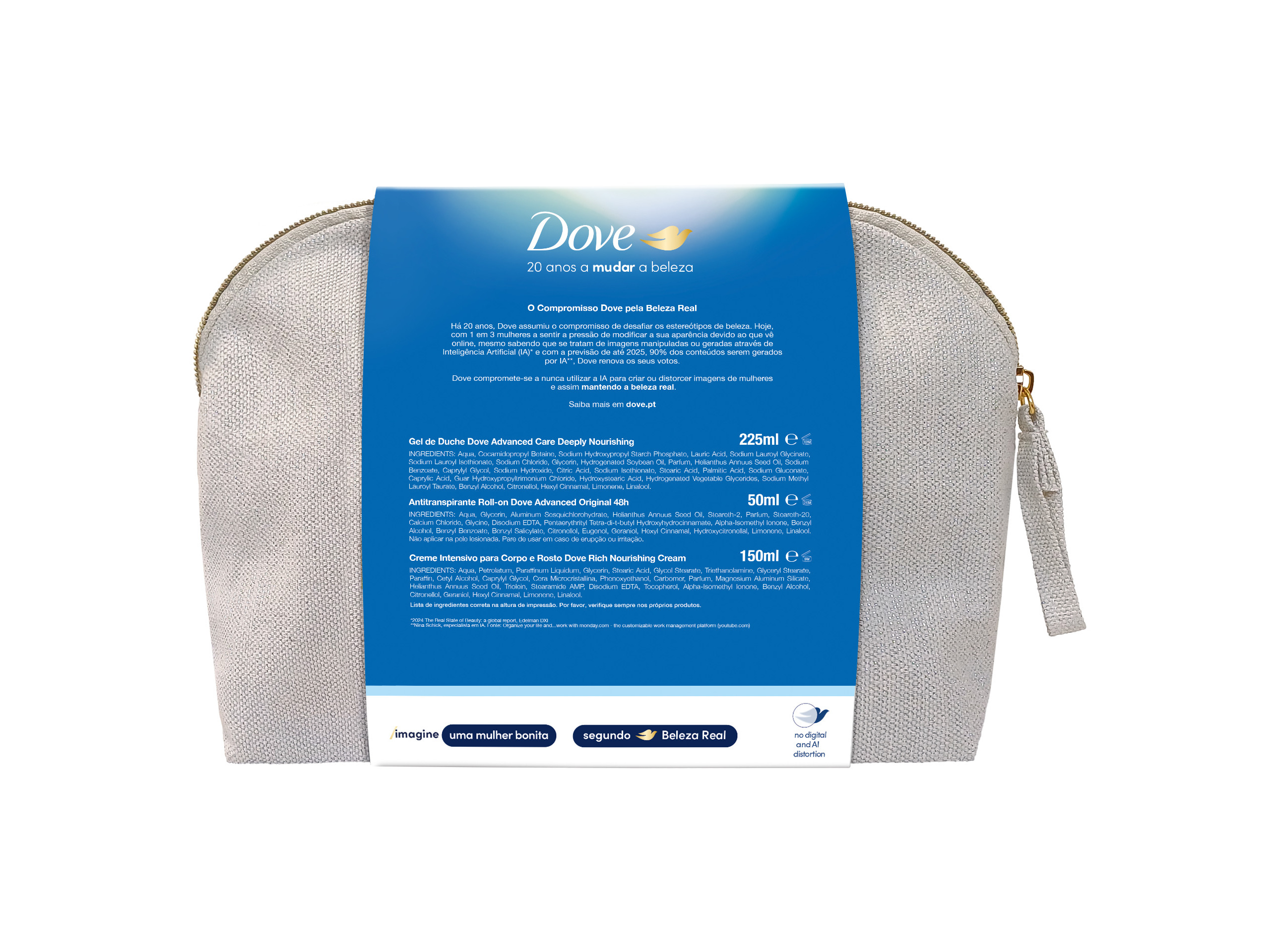 CONJUNTO DOVE PACK DOVE ORIGINAL