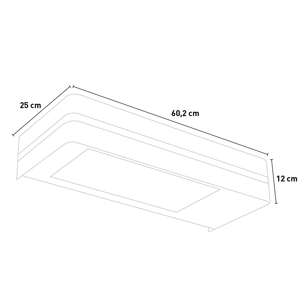 Chauffage de terrasse infrarouge argente 2000w sined caldo i box