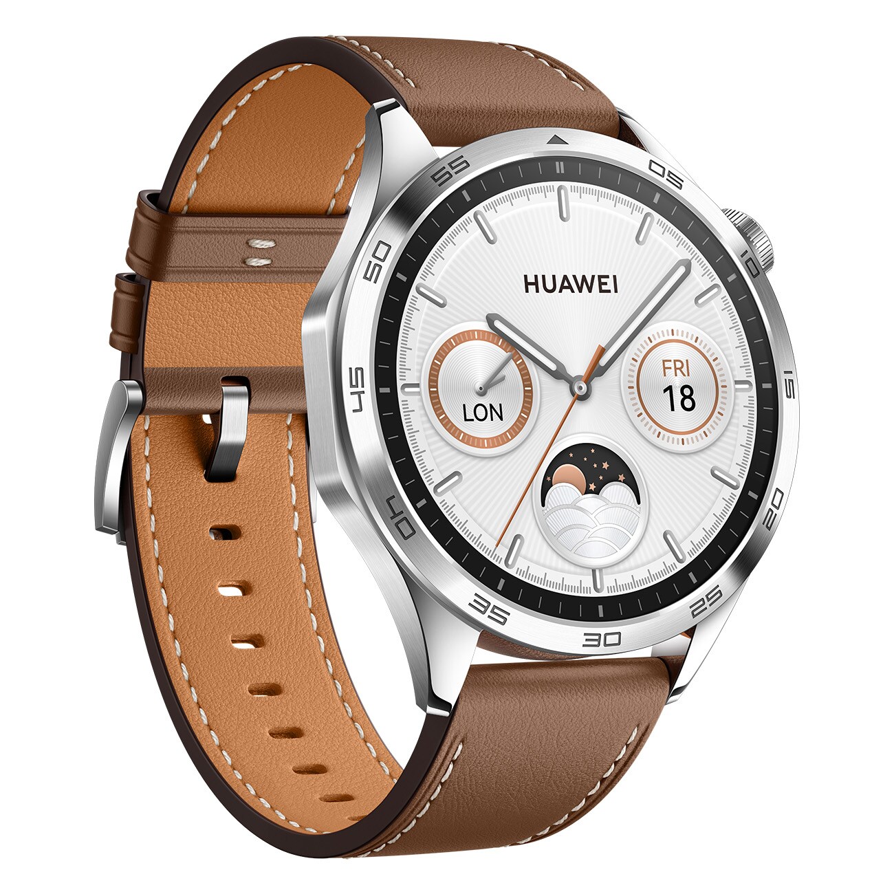 Huawei Watch GT4 46mm braun Smartwatch