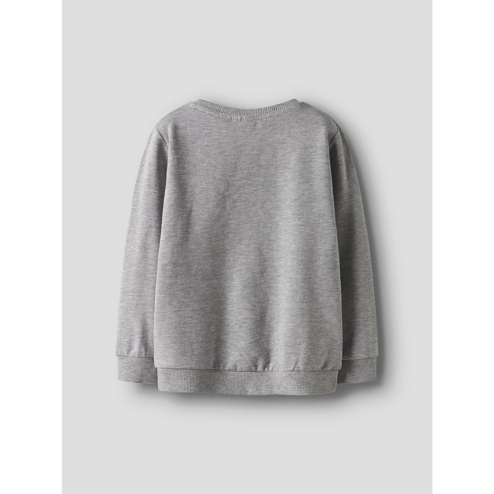 Køb Name It Grey Melange Nmmorson Tonka Nreg Sweat Bru Cplg