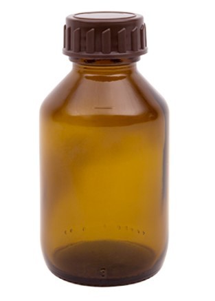 Blockland Medicijnfles Gedopt Bruin 100ml