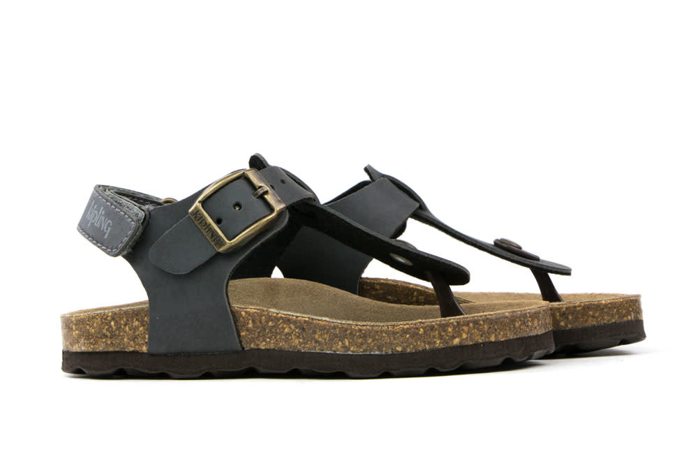 Kipling Sandalen Donkergrijs