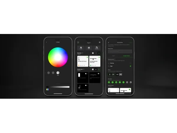Razer Aether - Gulvstående lysbar - LED - 9 W - RGB-lys (pakke med 2)