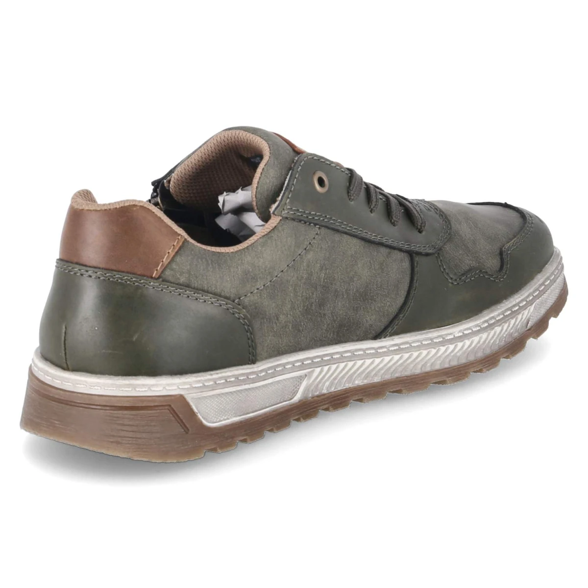 RiekerHalbschuhe - moor/schilf/noce