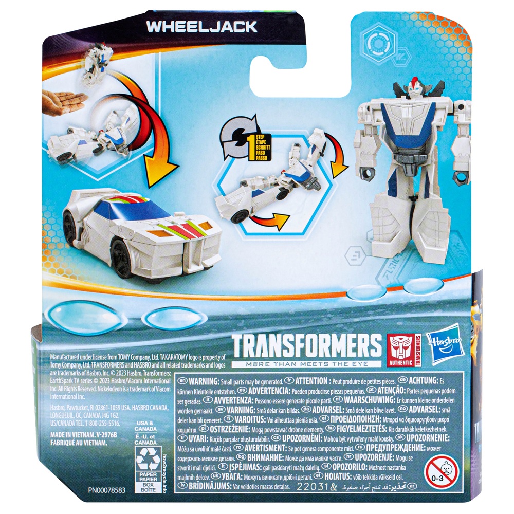 Transformers EarthSpark 1 Step Wheeljack Actionfigur