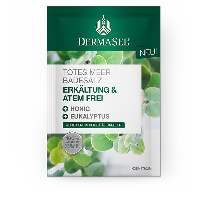 Dermasel Kristallbad<br>80 g, Erkältung & Atemfrei Limited Edition