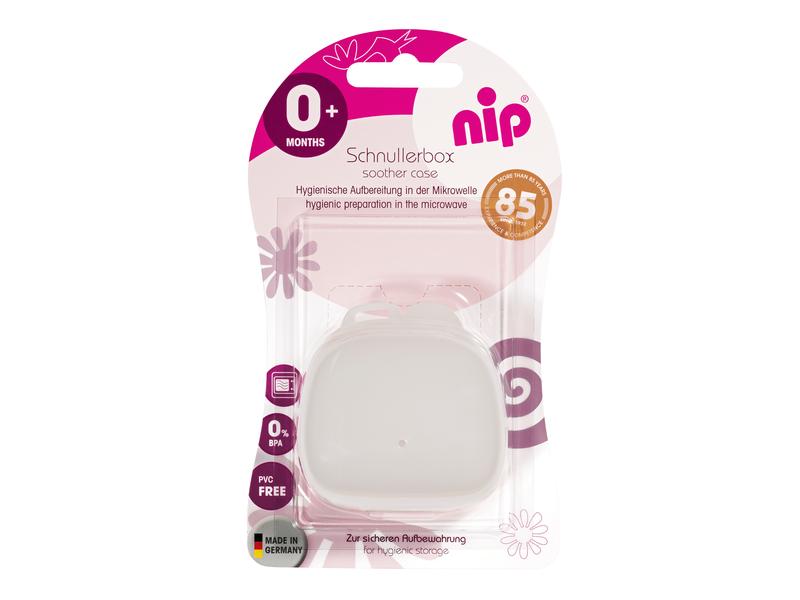 Nip Nuggibox Weiss Praktisch und hygienisch aufbewahrt