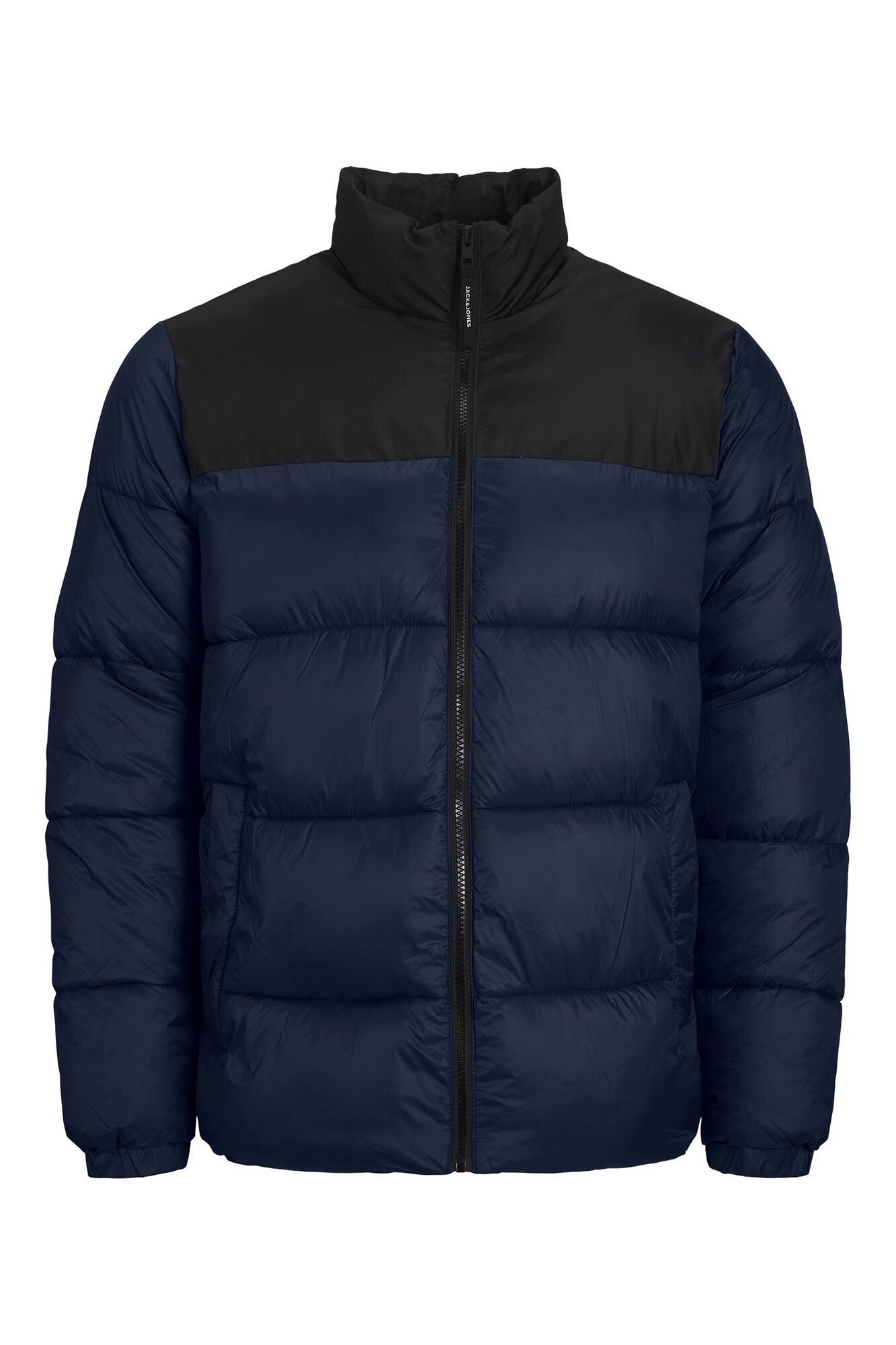 Jaqueta puffer color block