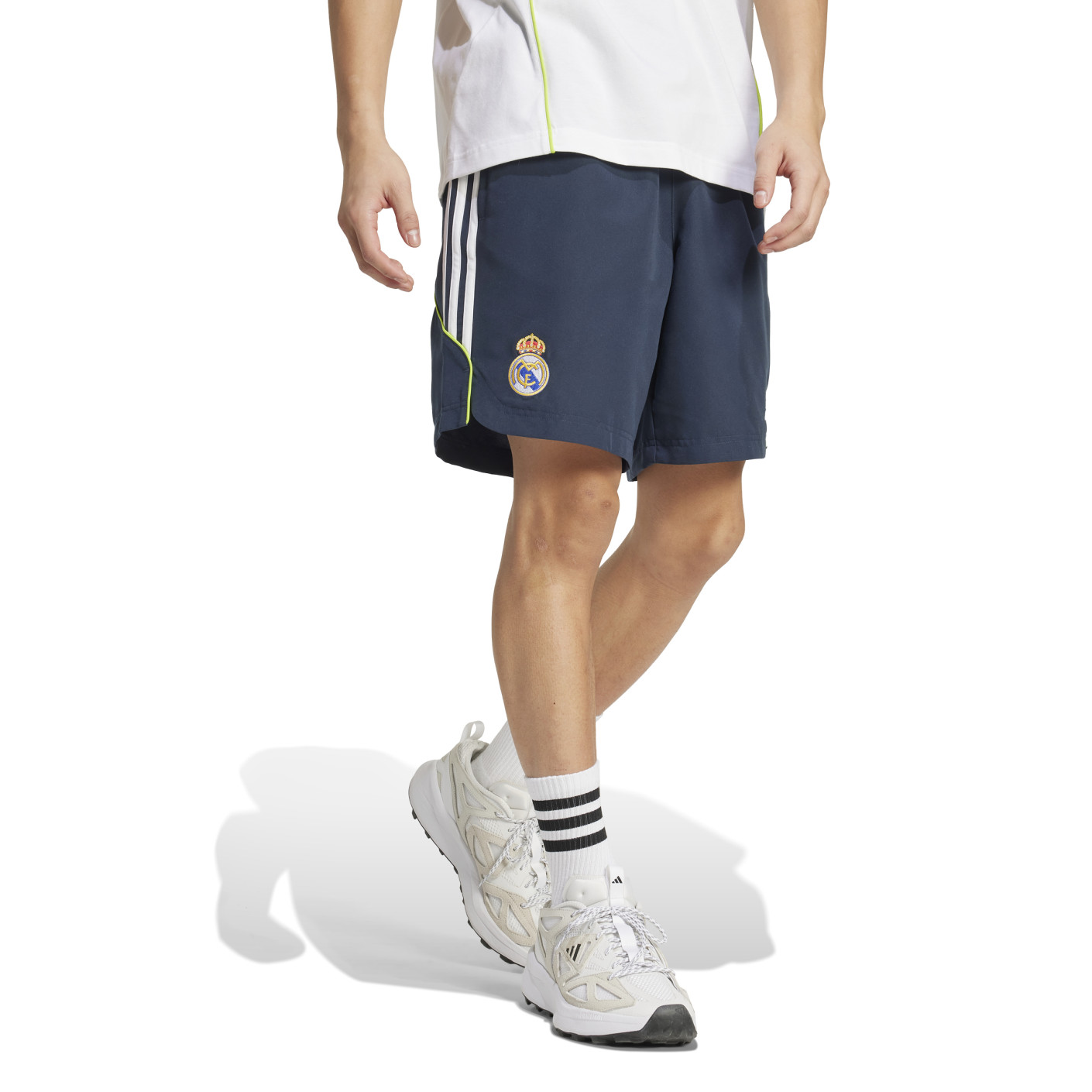 adidas Real Madrid Urban Purist Zomerset 2024-2025 Wit Donkerblauw Lichtgroen